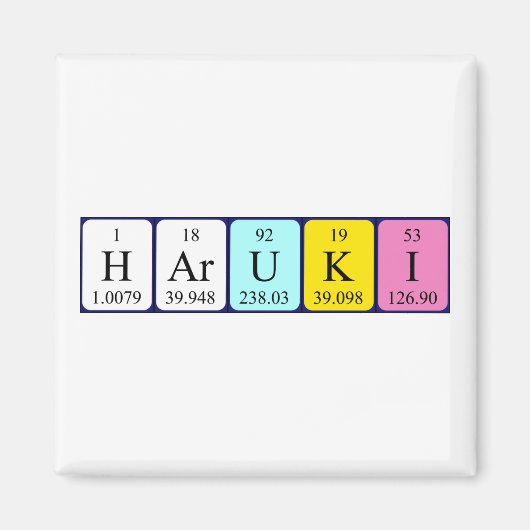 Haruki-Magnet Magnet (Vorne)