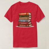 Haruki Murakami Book Stack Book Lovers Gift T-Shirt (Design vorne)