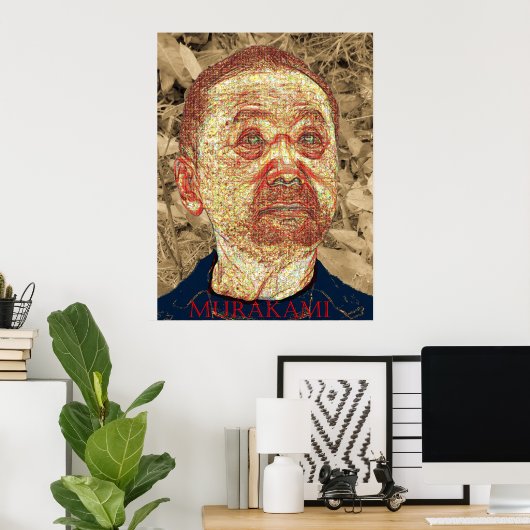 Haruki Murakami Poster (Heimbüro)