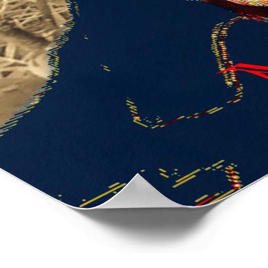 Haruki Murakami Poster (Ecke)