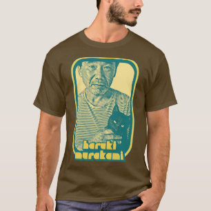 Haruki Murakami Retro Fan Art Design 2 T-Shirt