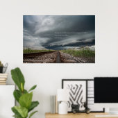 Haruki Murakami Storm Zitat Poster (Heimbüro)