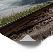 Haruki Murakami Storm Zitat Poster (Ecke)