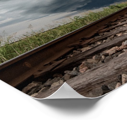 Haruki Murakami Storm Zitat Poster (Ecke)