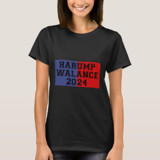 Harump Walance 2024 Hemd Harris Trump Wheimer Van T-Shirt
