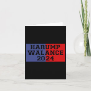 Harump Walance 2024 Shirt Harris Trump Wheimer Van Karte