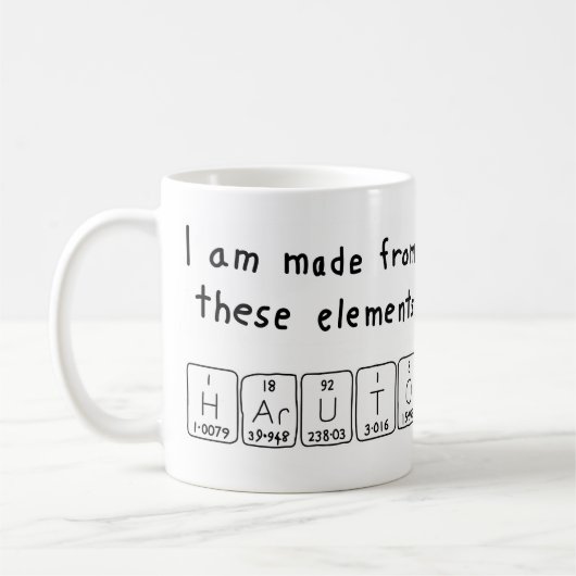Haruto Periodenname Tasse (Links)