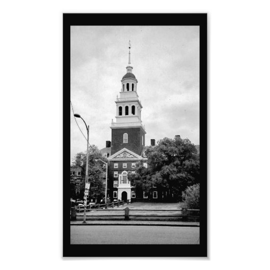Harvard Bell Tower Fotodruck (Vorne)