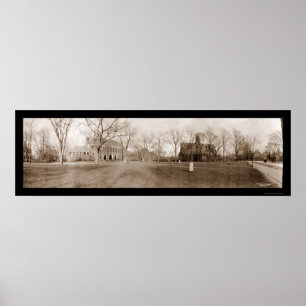Harvard Cambridge, MA Foto 1910 Poster