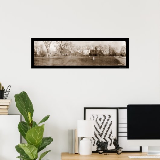 Harvard Cambridge, MA Foto 1910 Poster (Heimbüro)