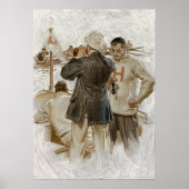 Harvard Crew Team von Edward Eggleston Poster (Vorne)