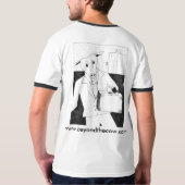 Harvard-Geschäfts-Kuh-Shirt T-Shirt (Rückseite)