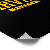 Harvard High School Eishockey Poster (Ecke)