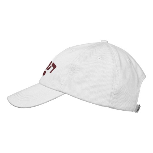 Harvard Hillel White Cap Bestickte Kappe (Links)