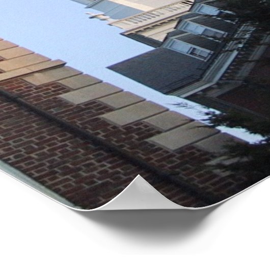 Harvard im Frühling Poster (Ecke)