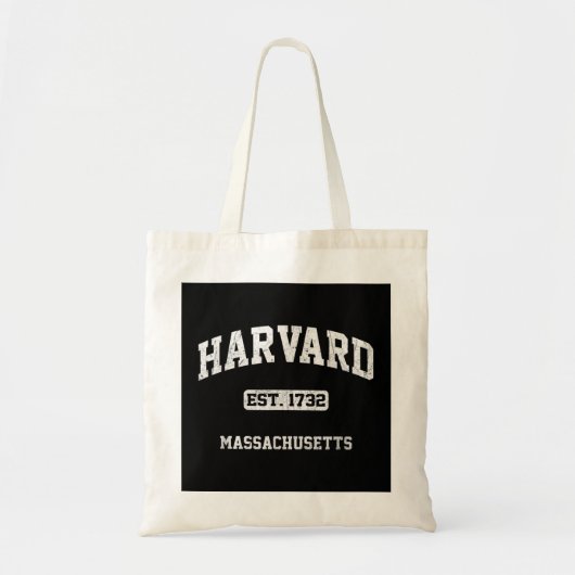 Harvard Massachusetts MA Vintager Staat Athletic s Tragetasche (Vorne)