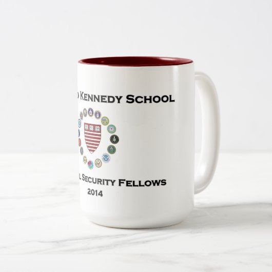 Harvard NSF-Tasse Zweifarbige Tasse (VorderseiteRechts)