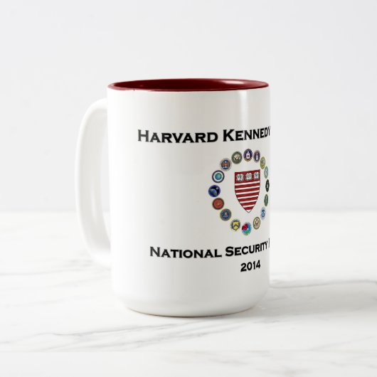 Harvard NSF-Tasse Zweifarbige Tasse (Vorderseite Links)