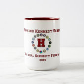 Harvard NSF-Tasse Zweifarbige Tasse (Mittel)