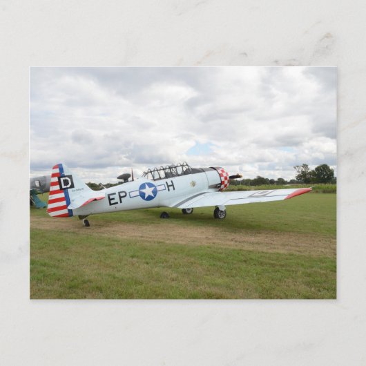 Harvard Trainer Postkarte (Vorderseite)