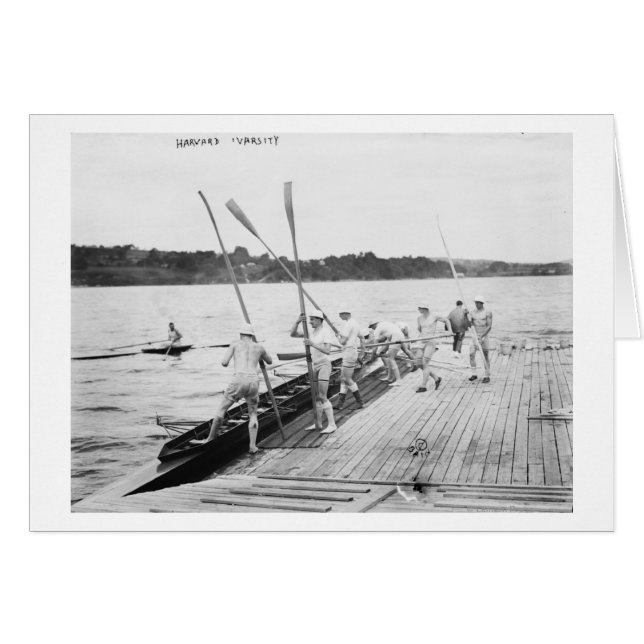 Harvard University Rowing Crew Team Foto (Vorderseite (Horizontal))