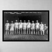 Harvard Varsity Rowing Crew 1915 Poster (Vorne)