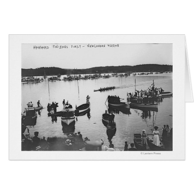 Harvard vs. Yale Rowing Crew Race Fotograf (Vorderseite (Horizontal))