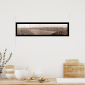 Harvard Yale Football Foto 1908 Poster (Küche)