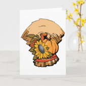 Harvest Banner Grußkarten Karte (Gelbe Blume)