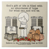 Harvest Blessing Fliese (Vorderseite)