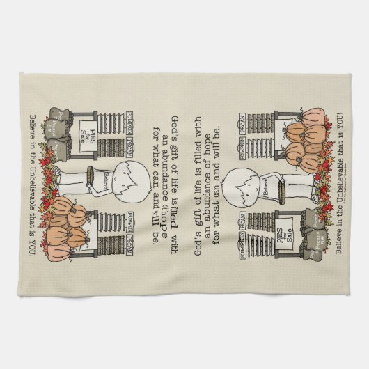 Harvest Blessing Geschirrtuch (Horizontal)