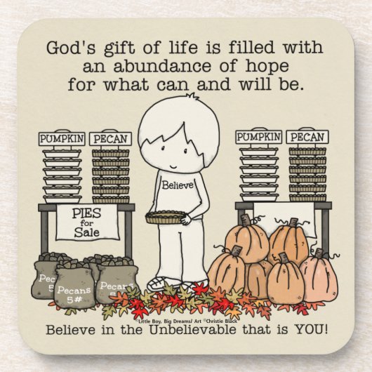 Harvest Blessing Getränkeuntersetzer (Vorderseite)