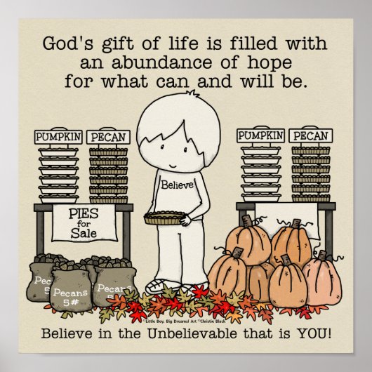 Harvest Blessing Poster (Vorne)