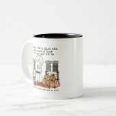 Harvest Blessing Zweifarbige Tasse (Vorderseite Links)