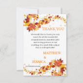 Harvest Bliss Danke-Karte Dankeskarte (Vorderseite)