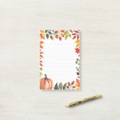 Harvest Border Post-it Klebezettel (Auf Schreibtisch)