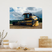 HARVEST COMBINE POSTER (Küche)