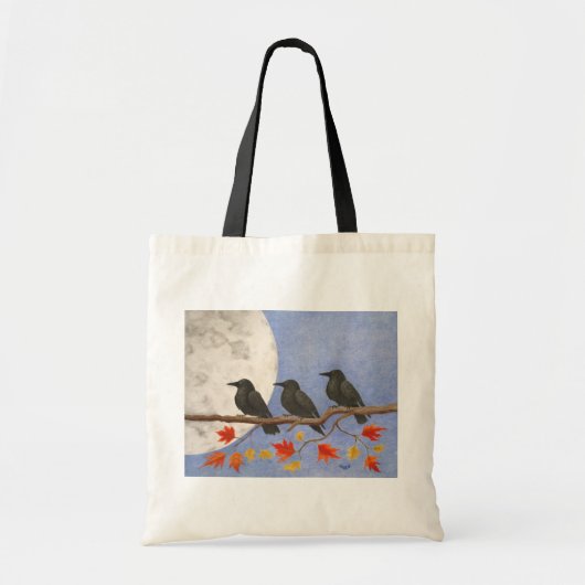 Harvest Crows Tote Bag Tragetasche (Vorne)