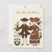 Harvest Dance Einladung (Vorderseite)