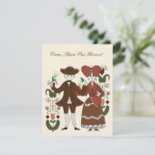 Harvest Dance Einladung (Stehend Vorderseite)