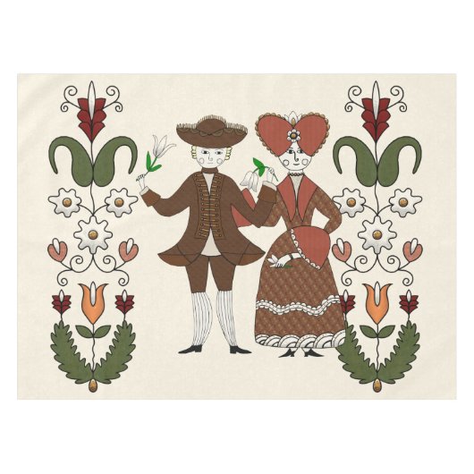 Harvest Dance Tischdecke (Vorderseite (Horizontal))