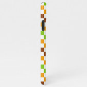 Harvest diagonal checkerboard pattern iPhone hülle (Rechte Seite)