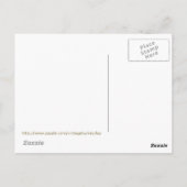 Harvest Doll Pumpkin Apple Birne Mais Trauben Postkarte (Rückseite)