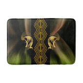 Harvest Fertilität Golden Kokopelli Badematte (Vorderseite)