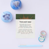 Harvest Festival - Abstrakte Kunst Flyer (Einzeln)