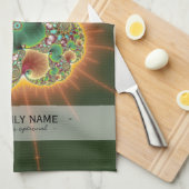 Harvest Festival - Abstrakte Kunst Geschirrtuch (Viertel Falte)