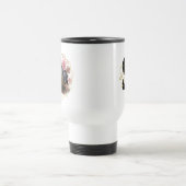 Harvest Floral Monogram Reisebecher (Mittel)