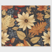 Harvest Floral Symphony Geschenkpapier (Flach)