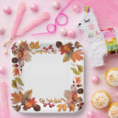 Harvest Glow: Ernte von Wreath Pappteller (Party)