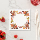 Harvest Glow: Ernte von Wreath Serviette (Beispiel)